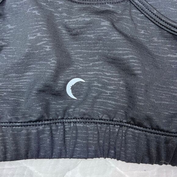 Zyia Active Black Racerback Sports Bra – Size Large - Picture 6 of 7